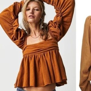 Free people off the shoulder top
